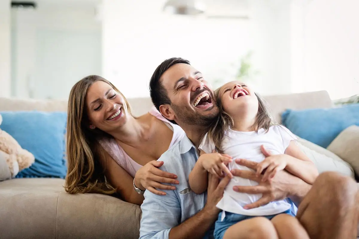 family-laughing